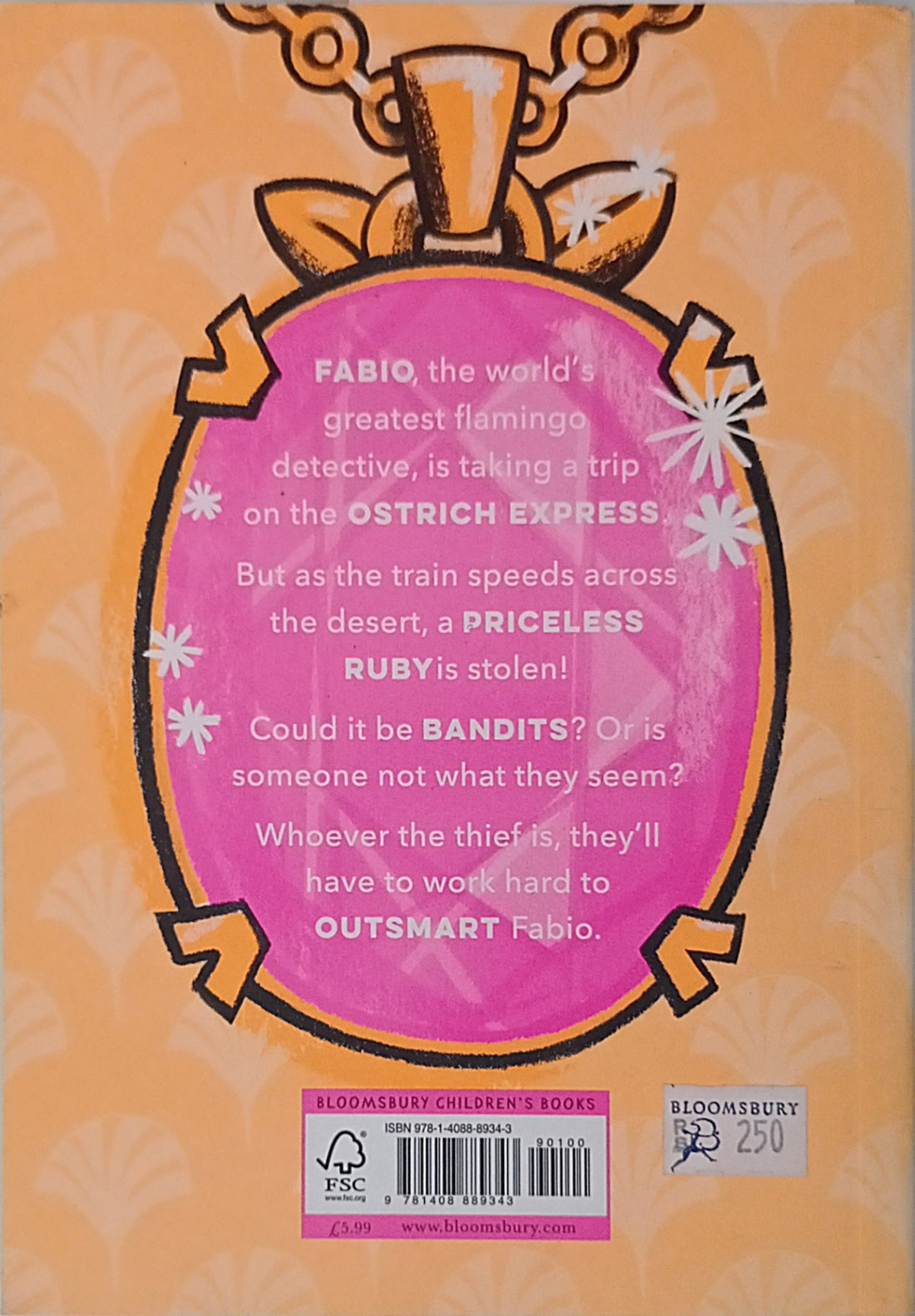 Fabio, the World's Greatest Flamingo Detective #2 Mystery on the Ostrich Express