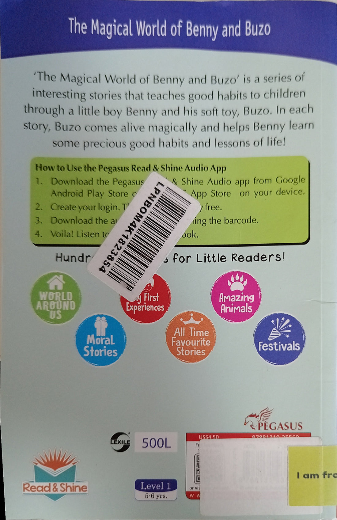 The Magical World of Benny and Buzo Level 1: The Magic of Cleanliness