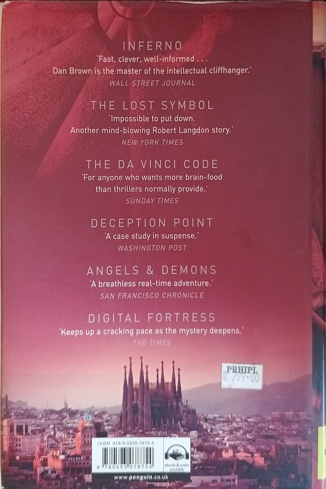 Robert Langdon #5 Origin