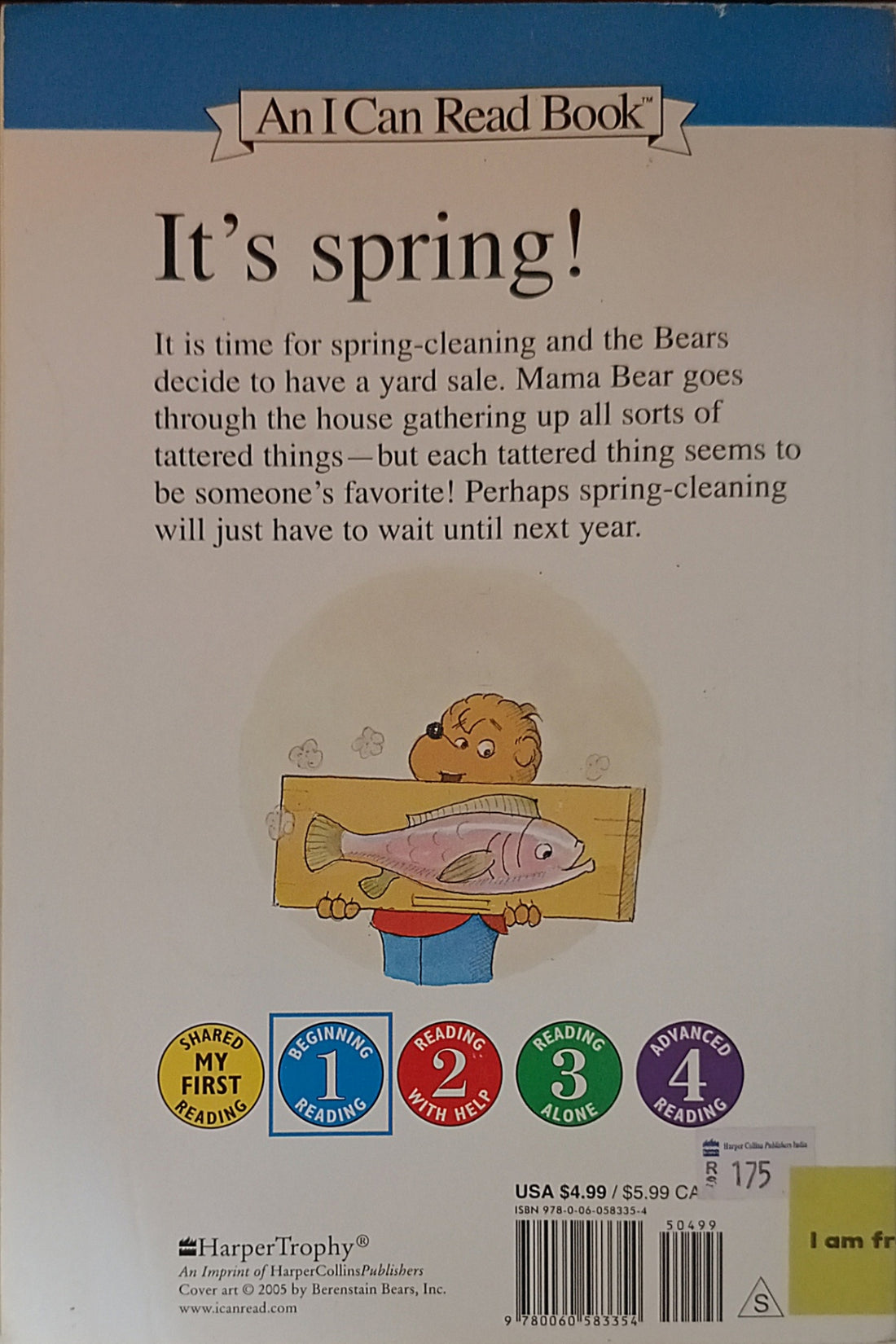 I Can Read! Level 1: The Berenstain Bears Clean House