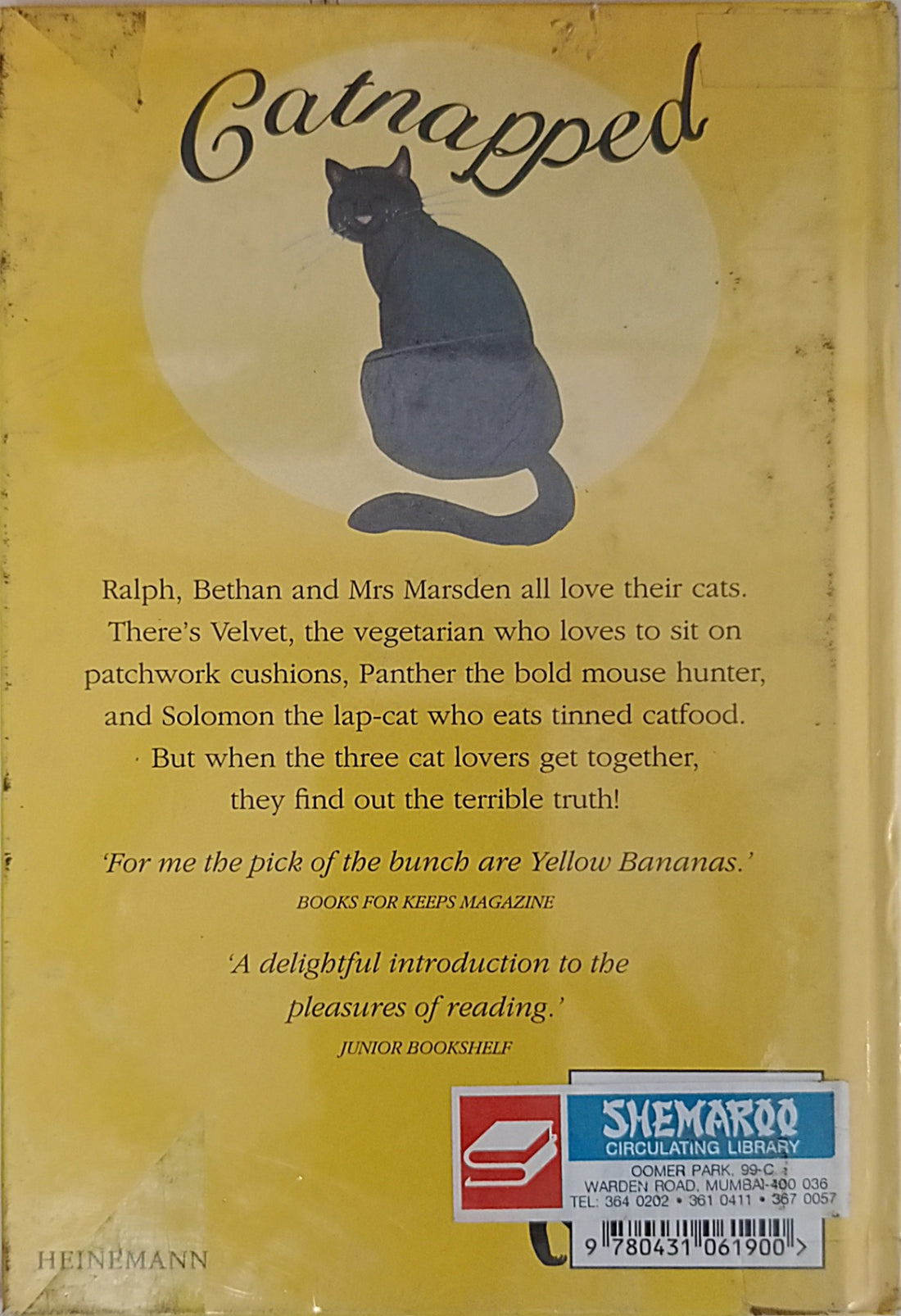 Yellow Banana Books: Catnapped