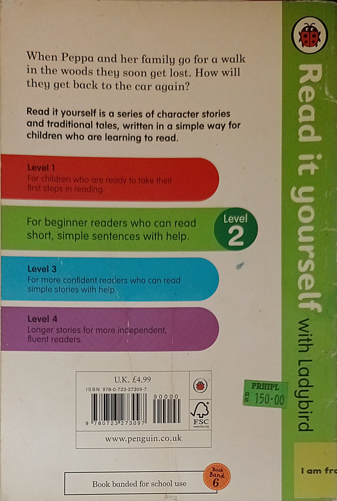 Read it Yourself With Ladybird Level 2: Peppa Pig Nature Trail