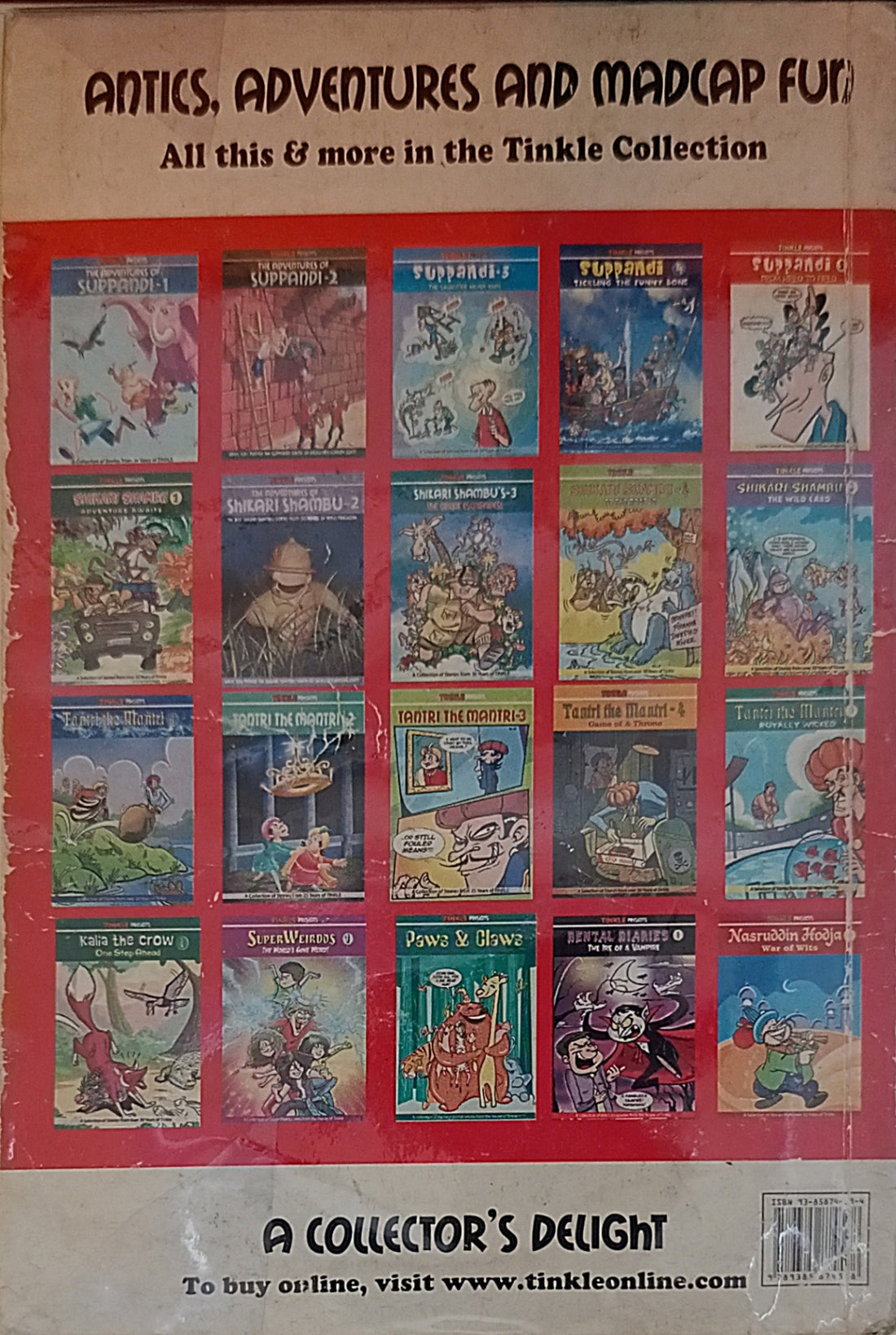 Amar Chitra Katha: Tinkle Double Digest No. 156