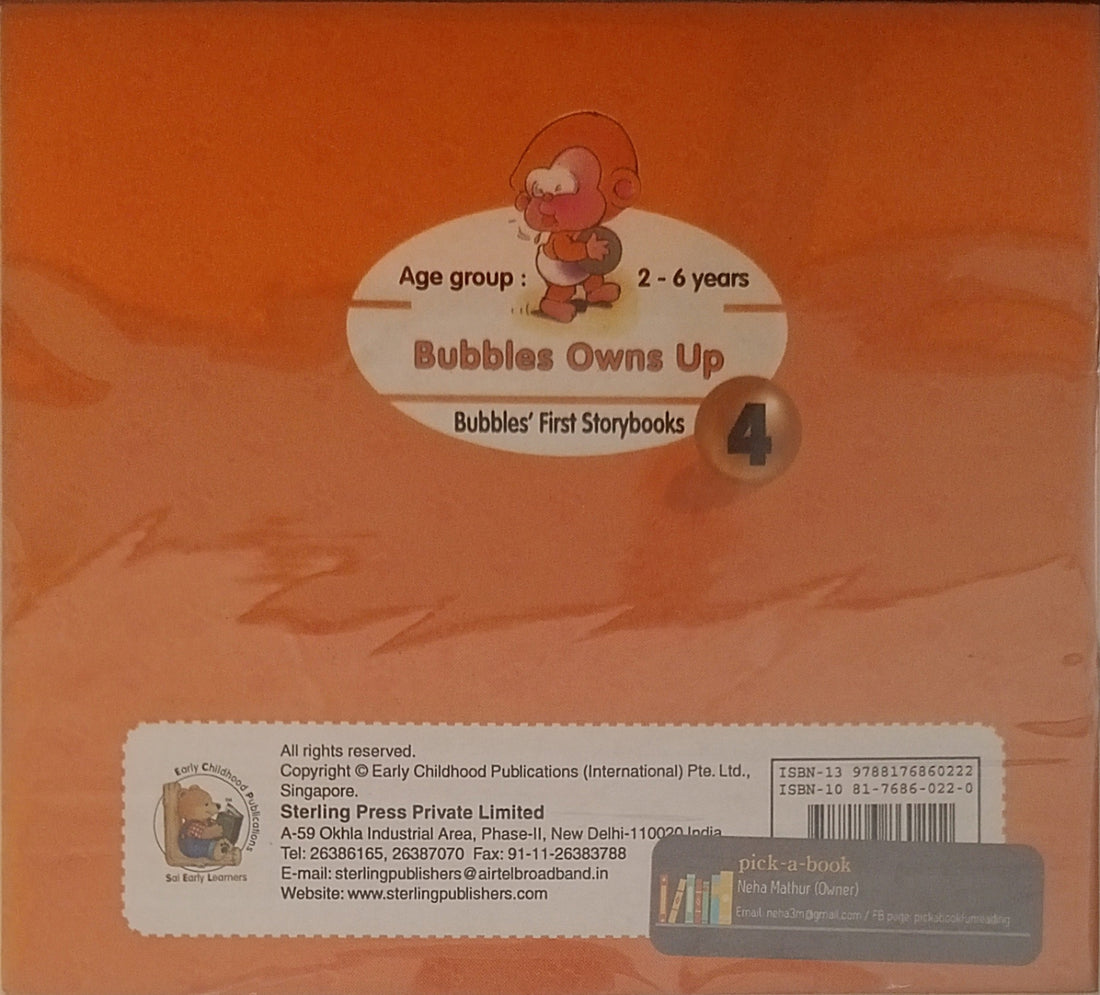 Bubbles' First Storybooks: Bubbles Owns Up