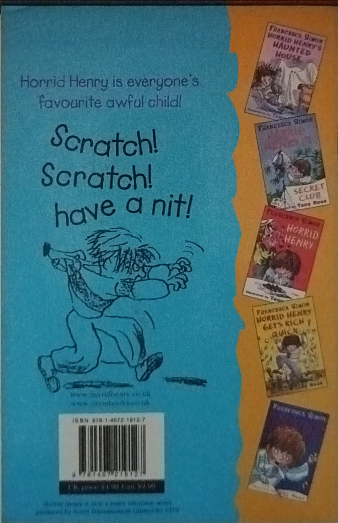 Horrid Henry #4 Horrid Henry's Nits