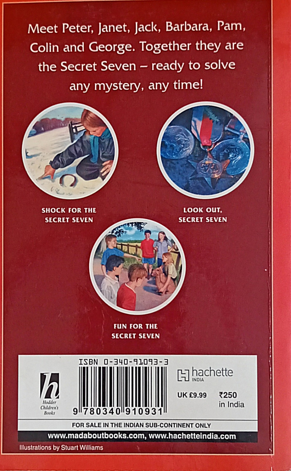 The Secret Seven Collection #13-15 Shock for the Secret Seven,Look Out Secret Seven and Fun for the Secret Seven