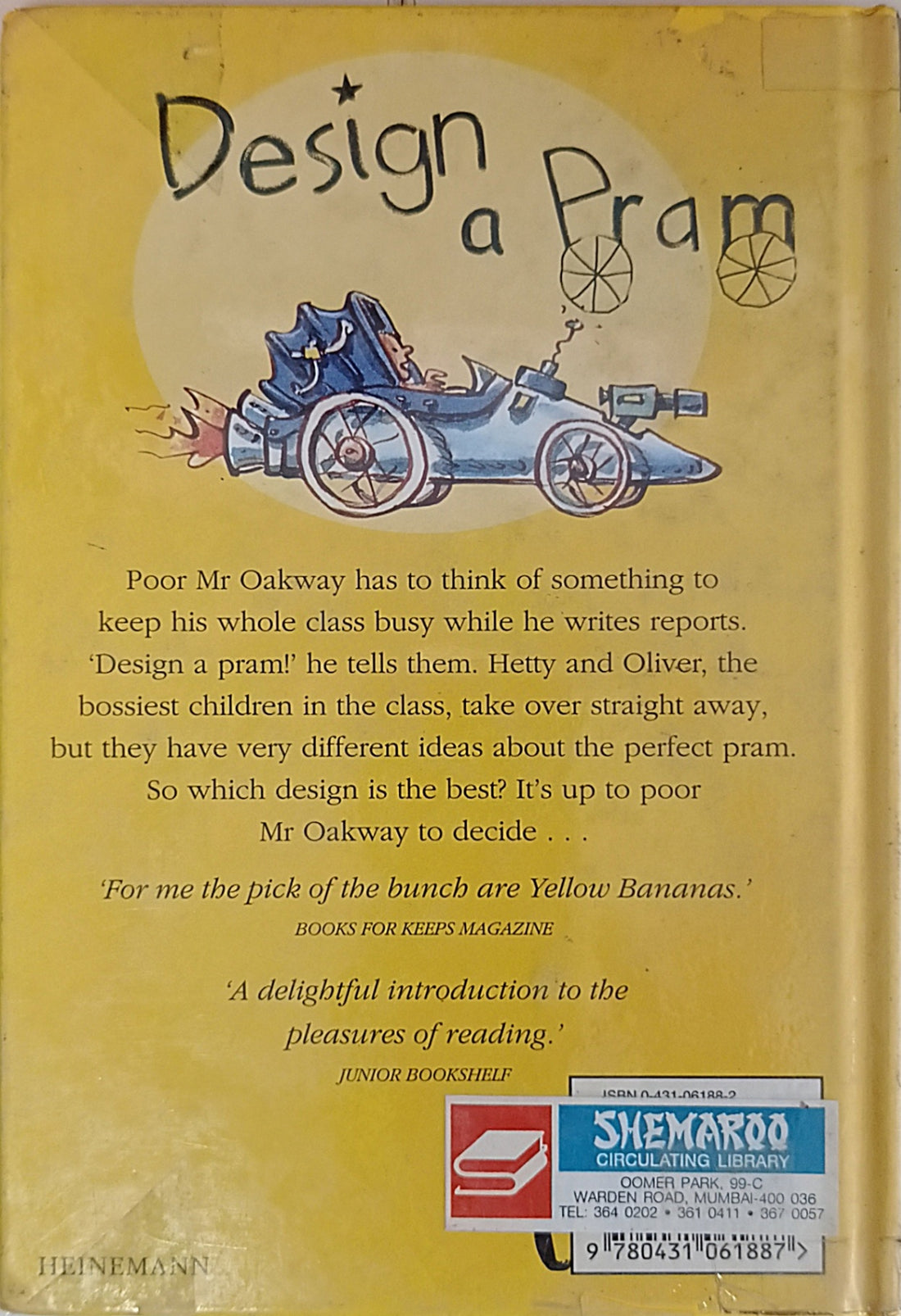 Yellow Banana Books: Design a Pram