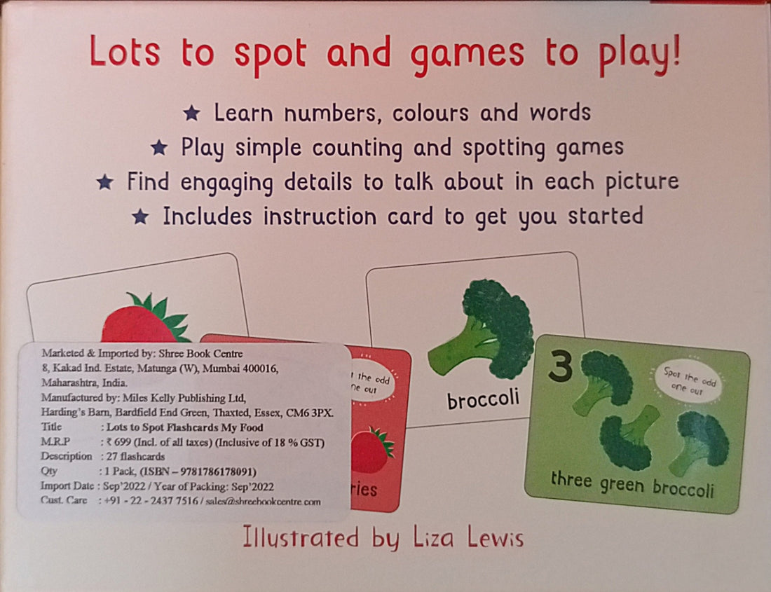 Lots to Spot Flashcards: My Food! (Flash Cards)