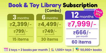 Toys + Books Combo Subscription