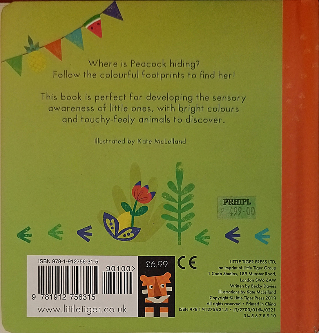 Where's My: Where's My Peacock? (Touch and Feel Pages)