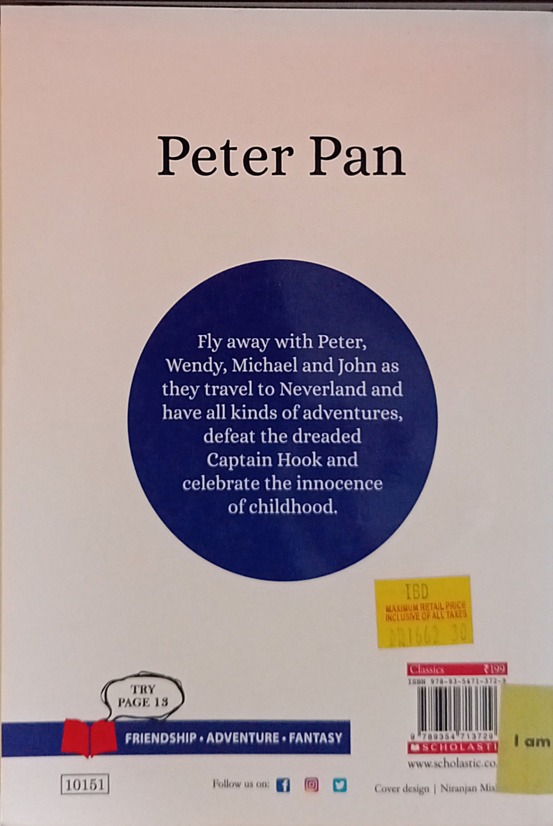 Peter Pan (Scholastic Young Classics)