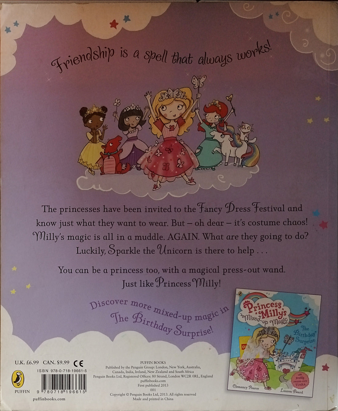 Princess Milly's Mixed-Up Magic #2 The Fancy Dress Festival