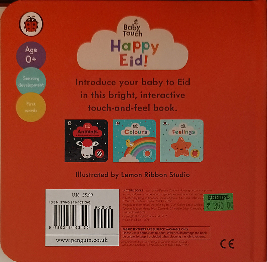 Baby Touch: Happy Eid! (A Touch-and-Feel Playbook)