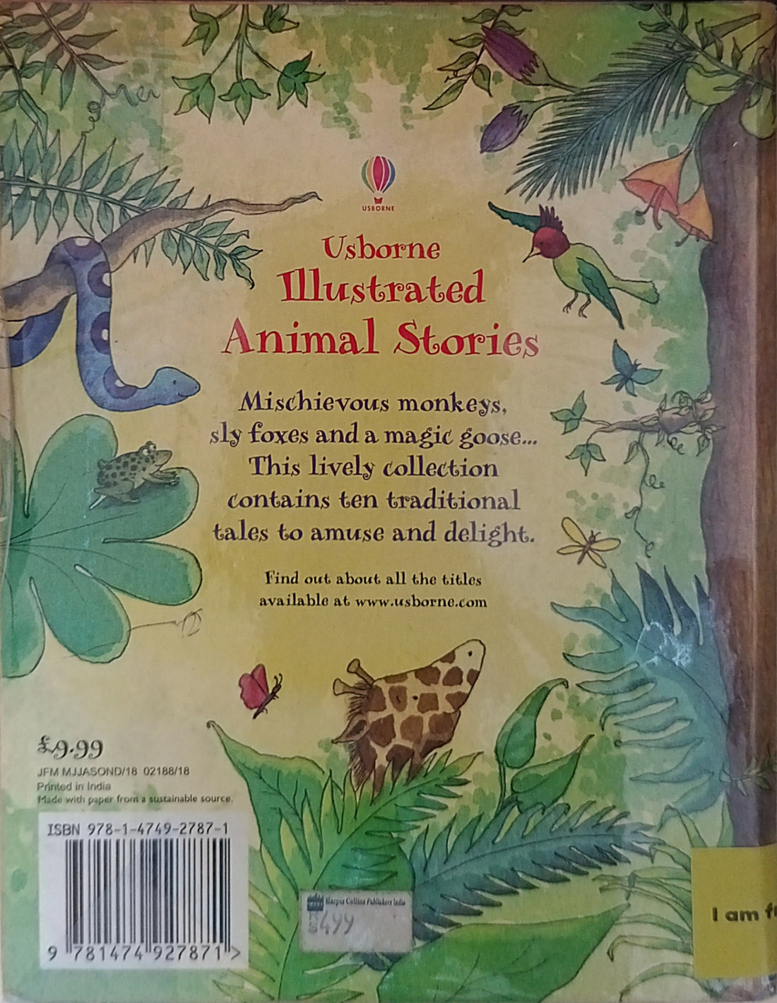 Usborne Illustrated Animal Stories