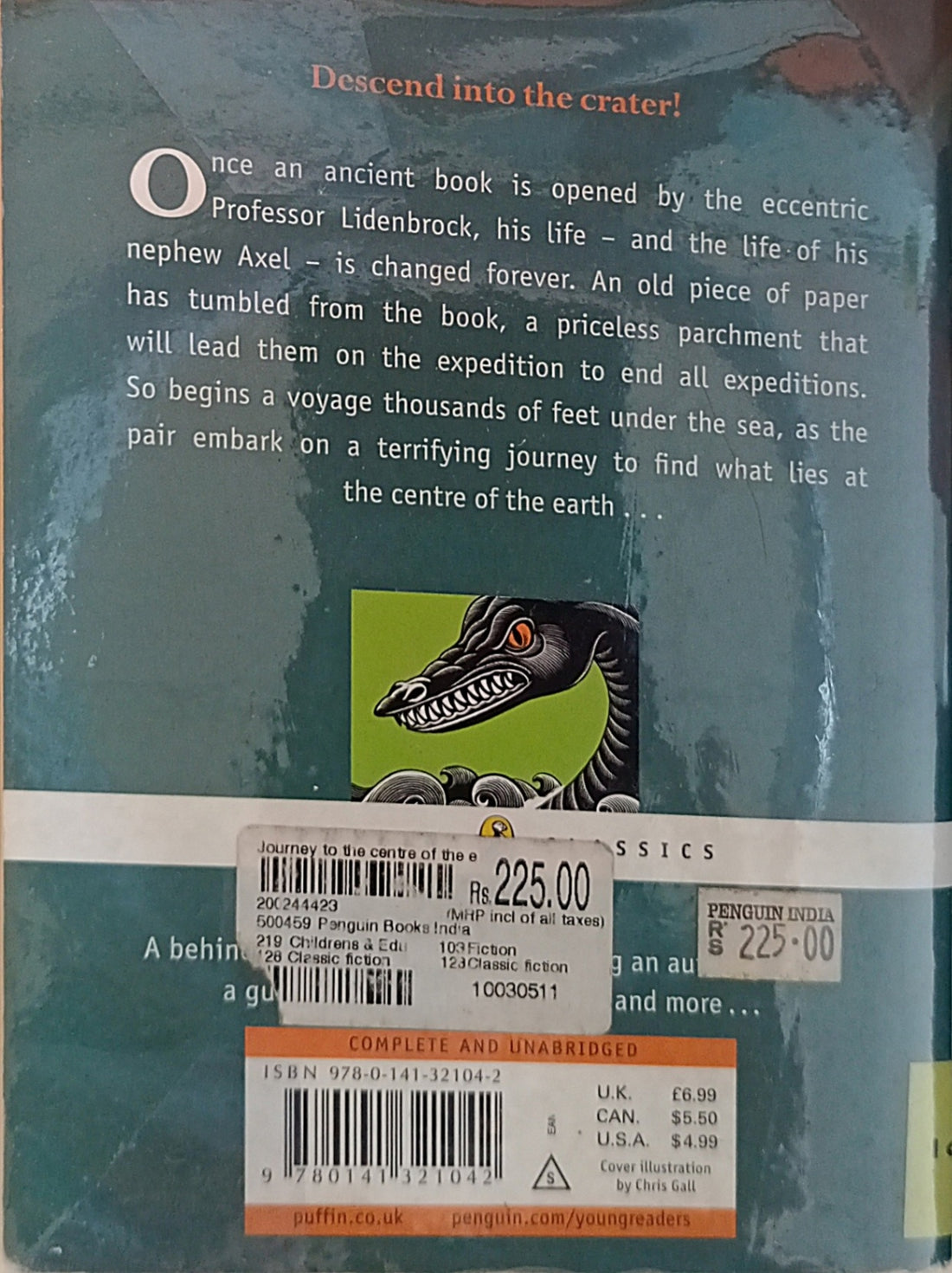 Journey to the Centre of the Earth (Puffin Classics)