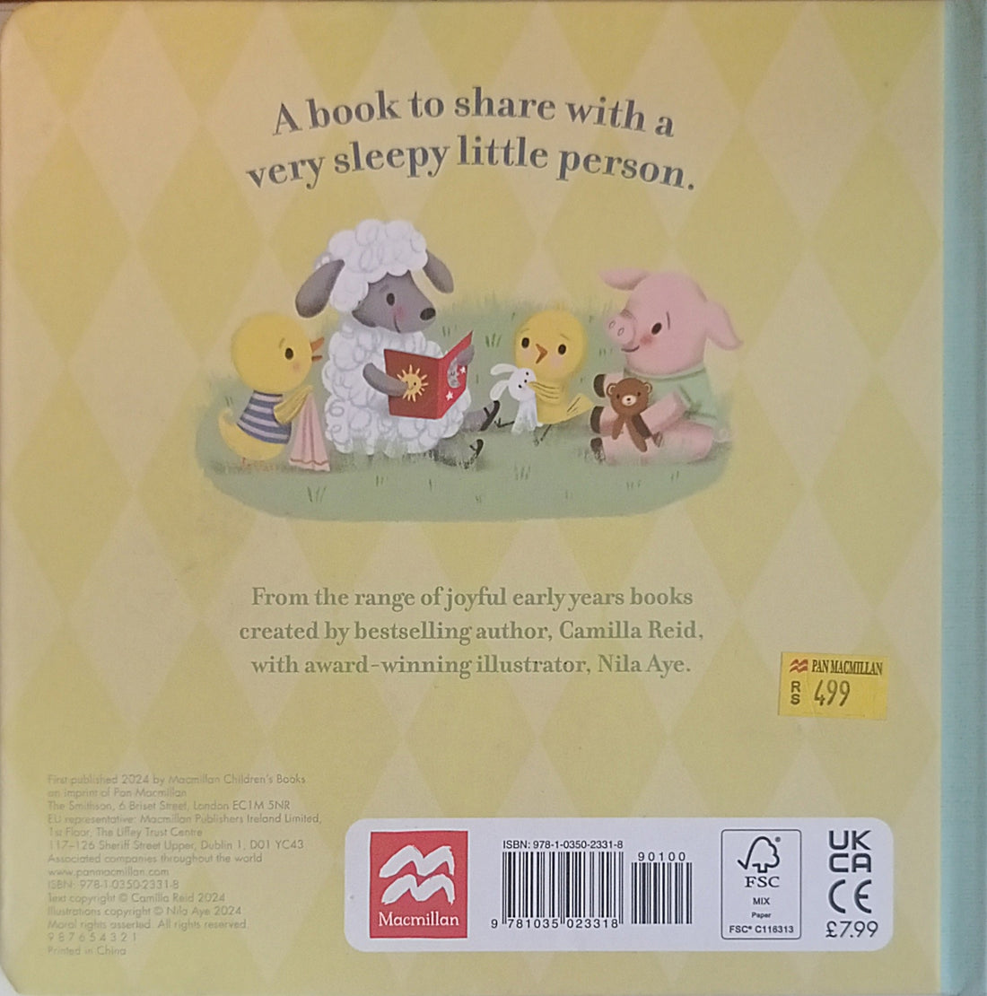Felt Flaps Mirror Book: Who's Sleepy?