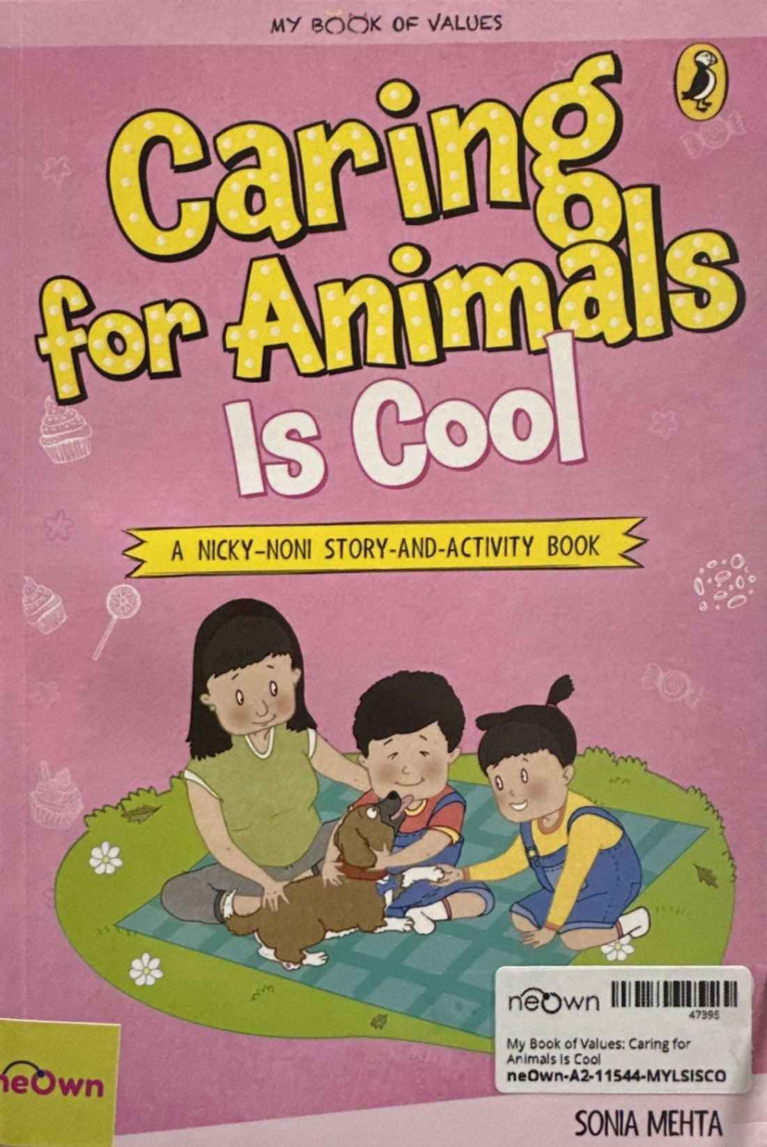 My Book of Values: Caring for Animals Is Cool