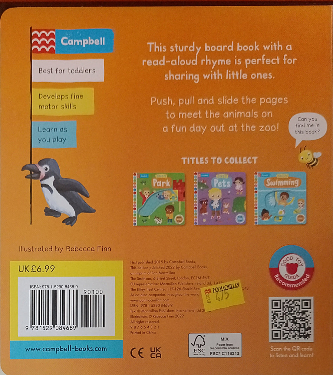 Busy Books: Busy Zoo (Push Pull Slide)