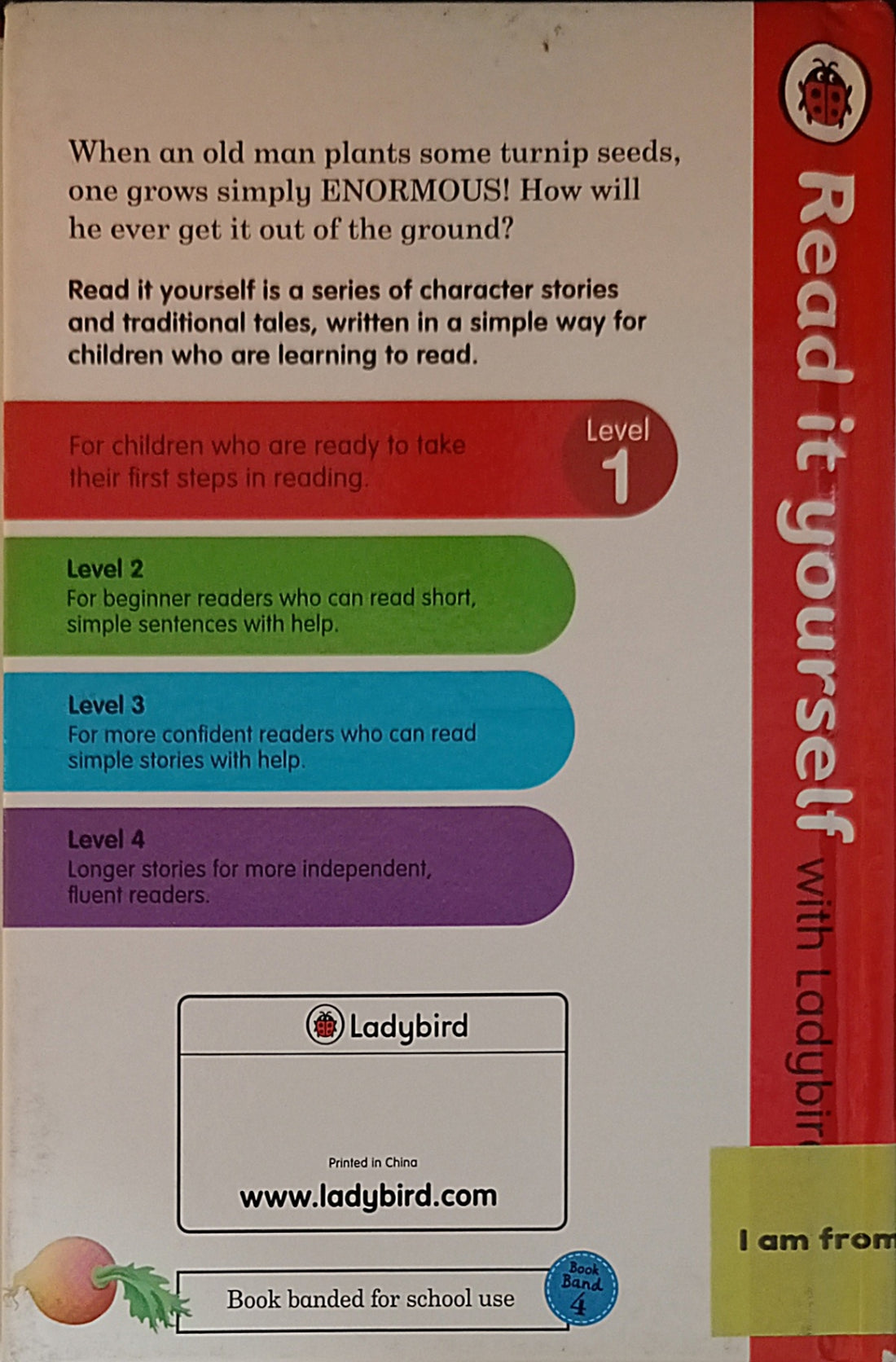 Read it Yourself With Ladybird Level 1: The Enormous Turnip