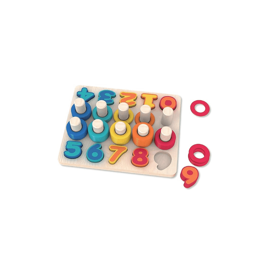 Maths Counting Rings Stack And Count With Rings