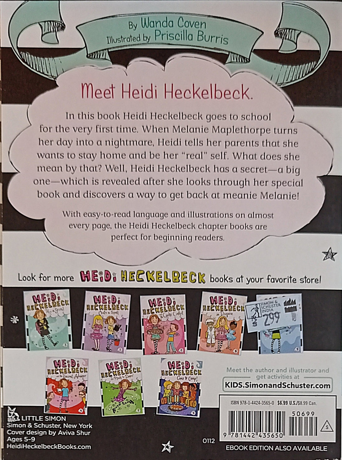 Heidi Heckelbeck #1 Heidi Heckelbeck Has a Secret