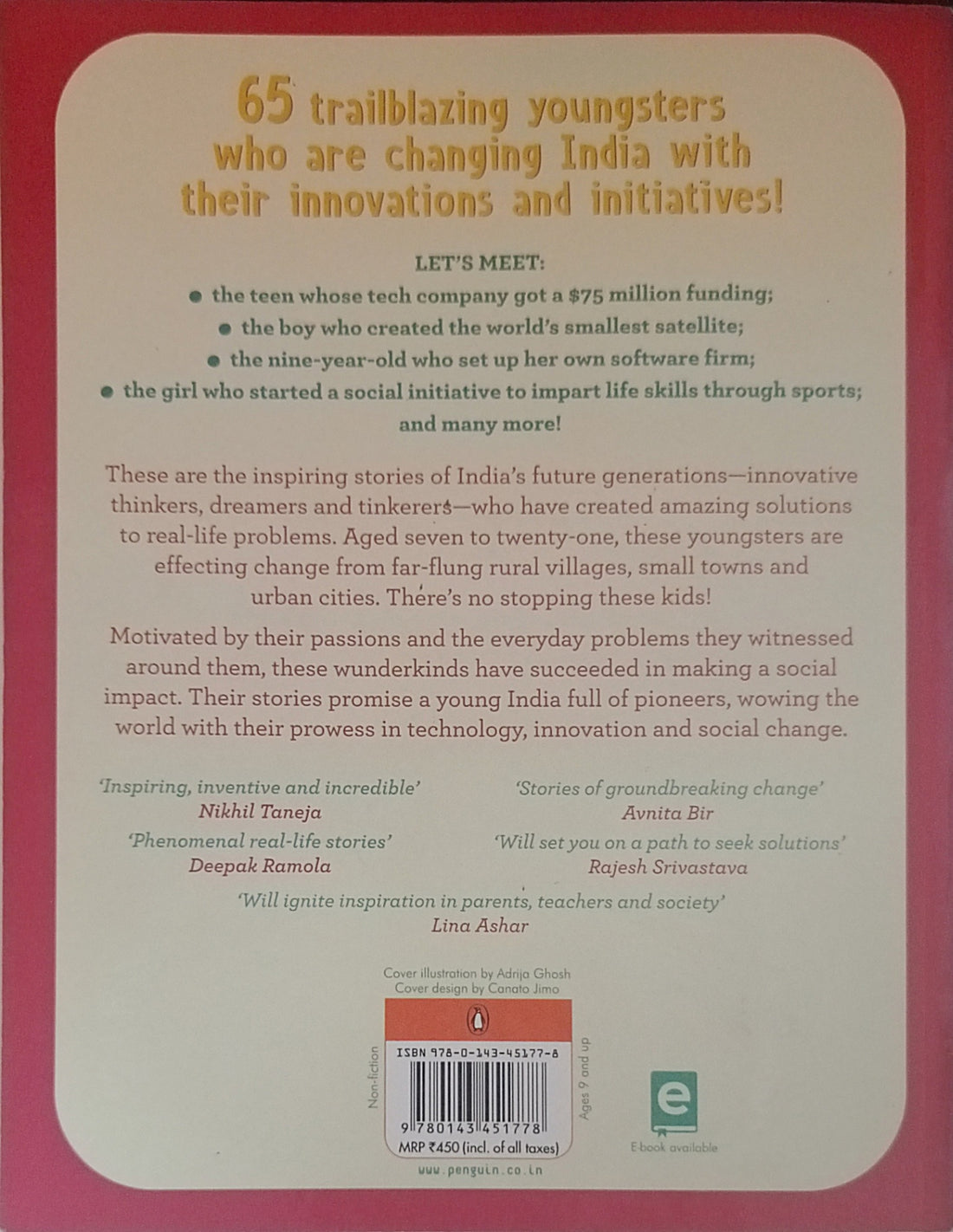 Young Indian Innovators, Entrepreneurs and Change-Makers