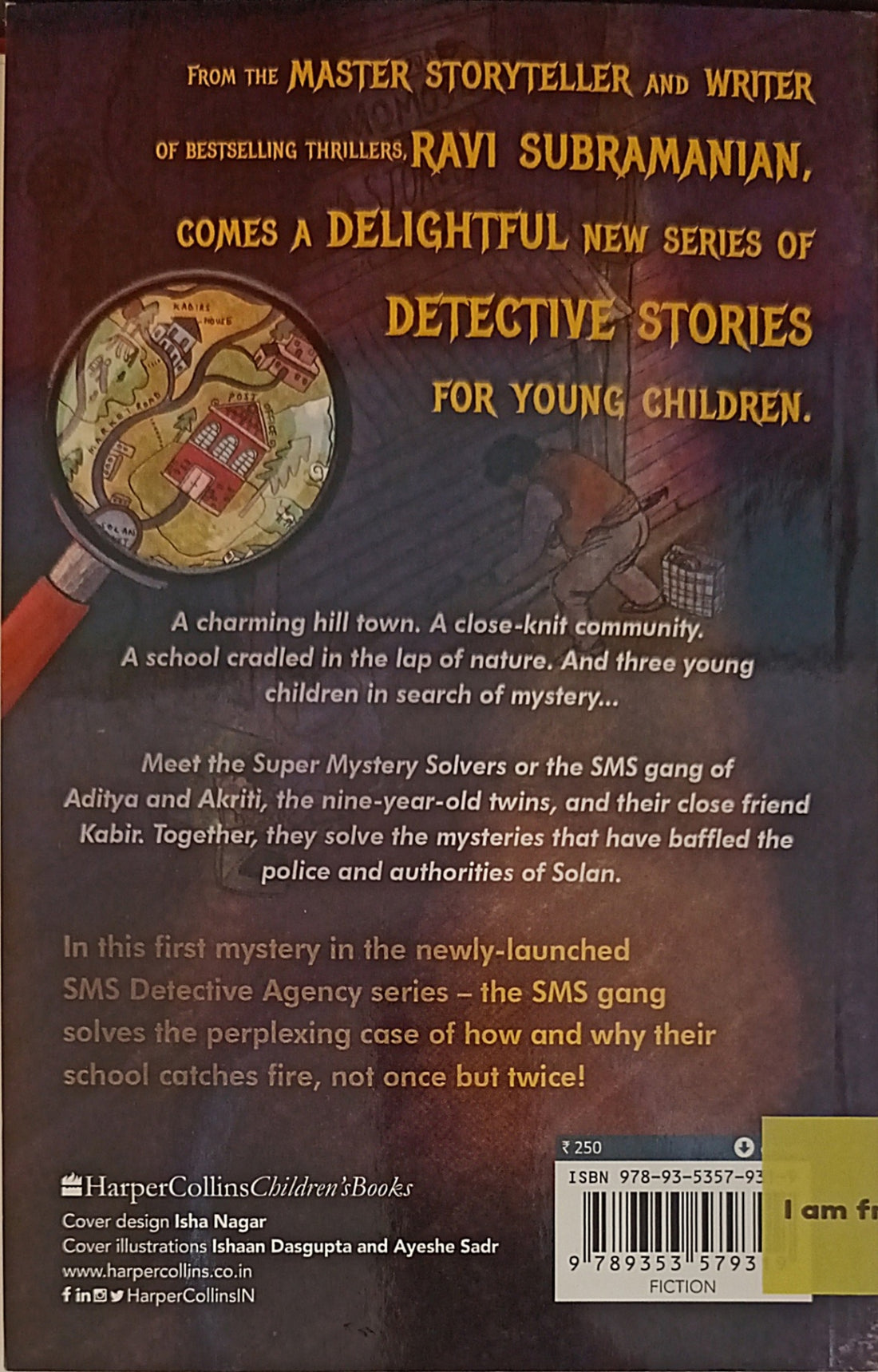The SMS Detective Agency #1 The Mystery of the School on Fire