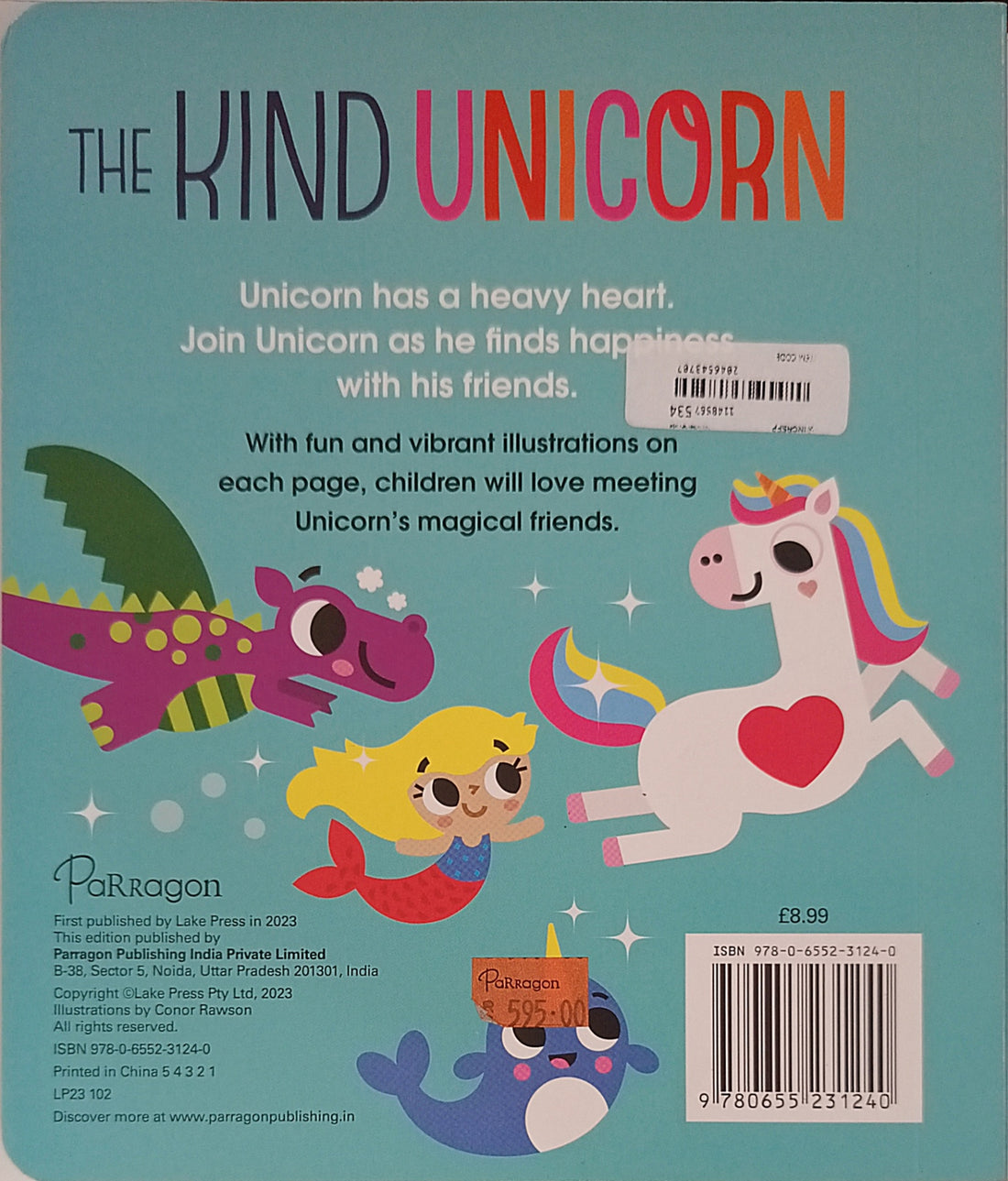 Mini Me: The Kind Unicorn (Board Book)