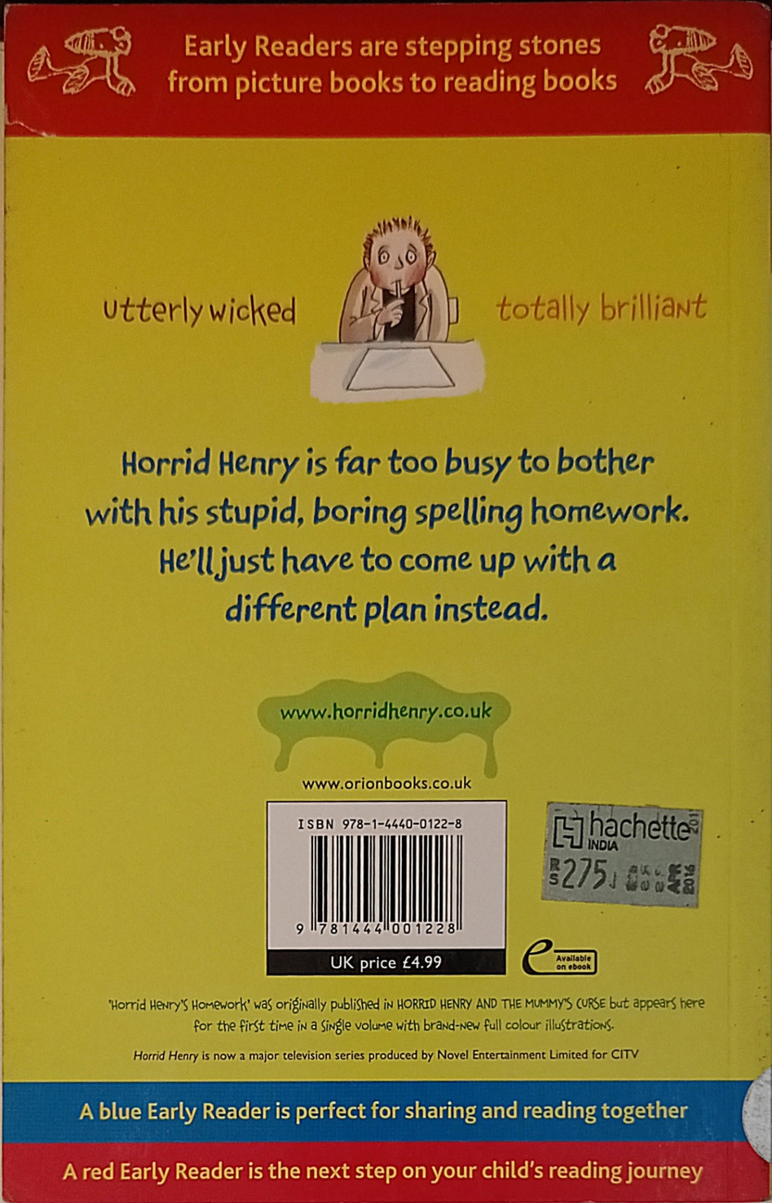 Horrid Henry Early Reader #23 Horrid Henry's Homework