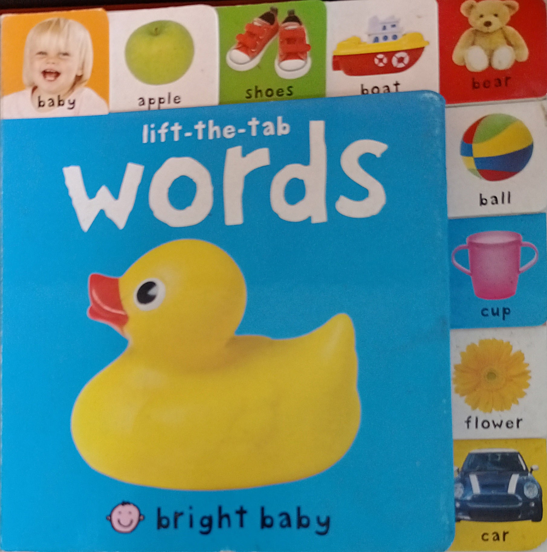 Bright Baby Lift the tab Words