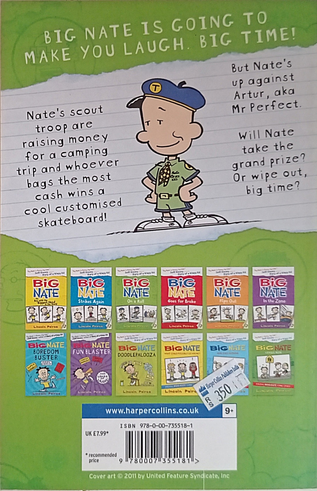 Big Nate #3 On a Roll