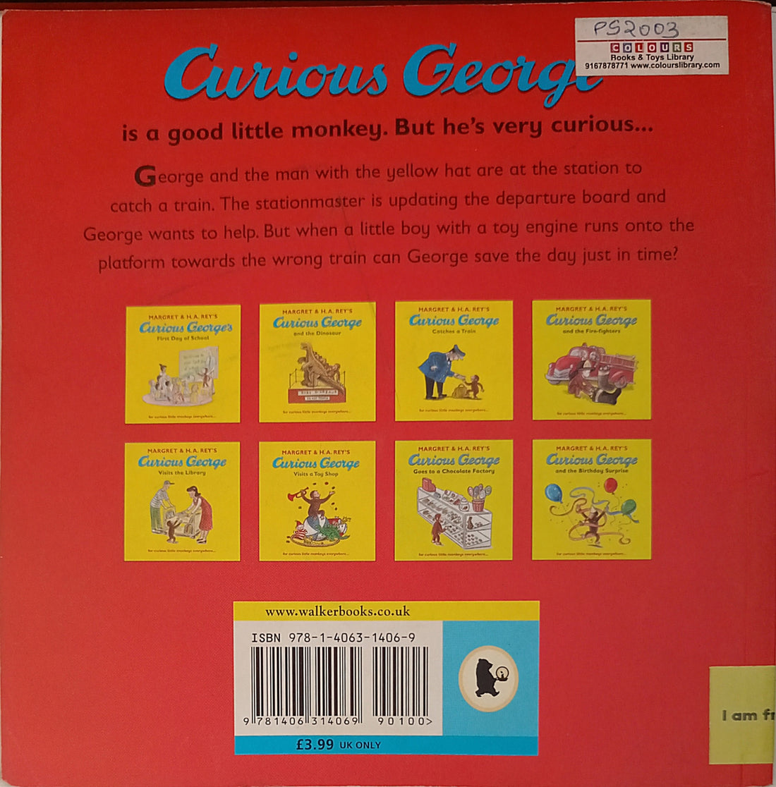 Curious George: Curious George Catches a Train