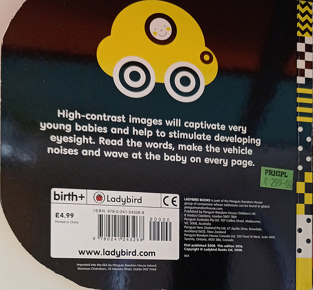 Baby Touch First Focus: Things That Go (A Black-and-White Book)