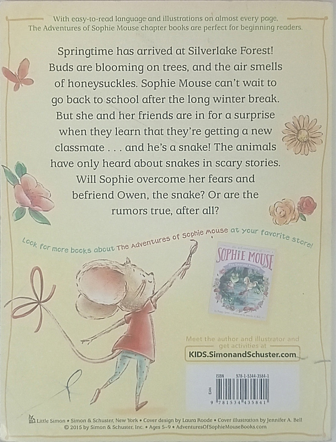 The Adventures of Sophie Mouse #1 A New Friend