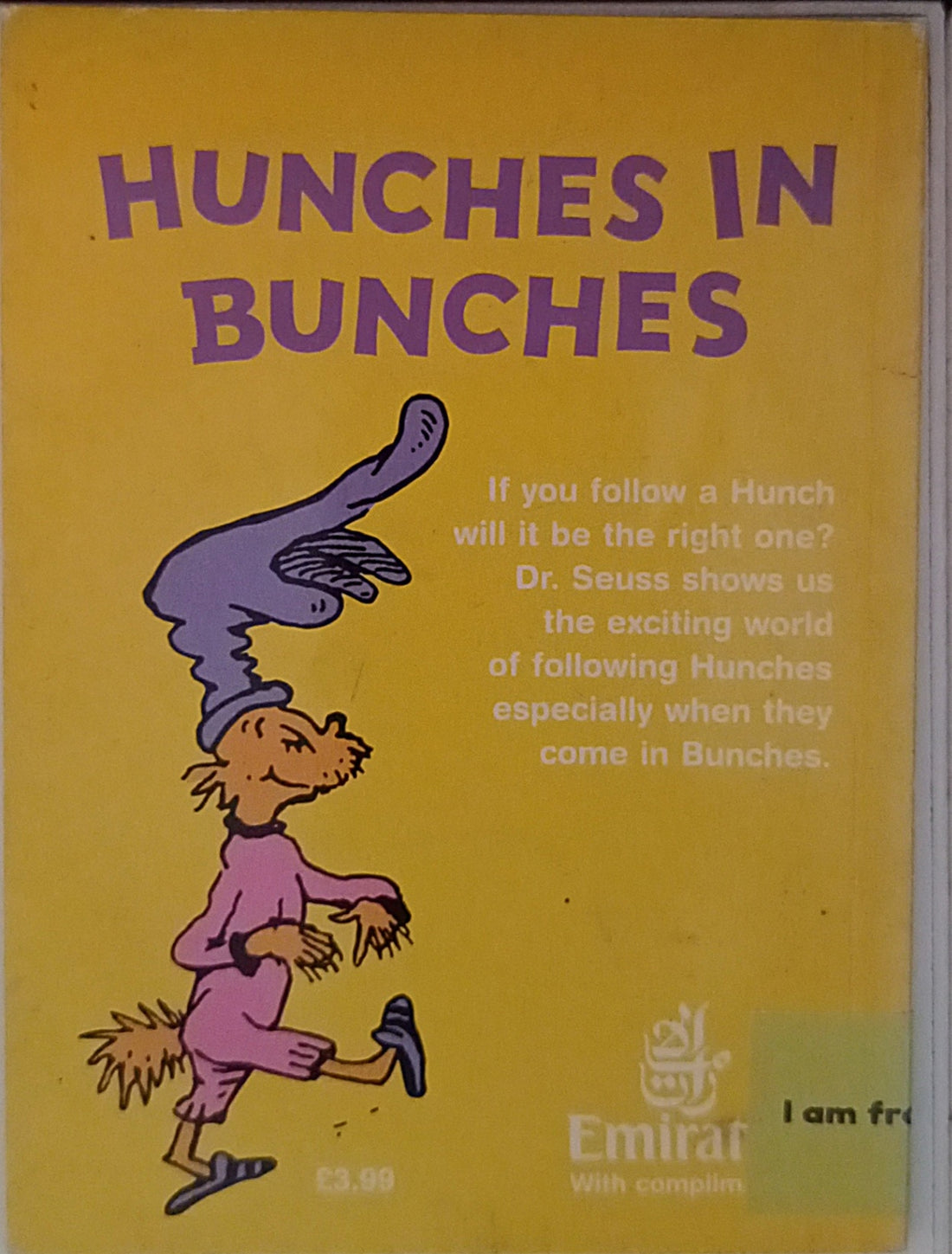 Dr. Seuss' Green Back Books: Hunches in Bunches (Mini Book)