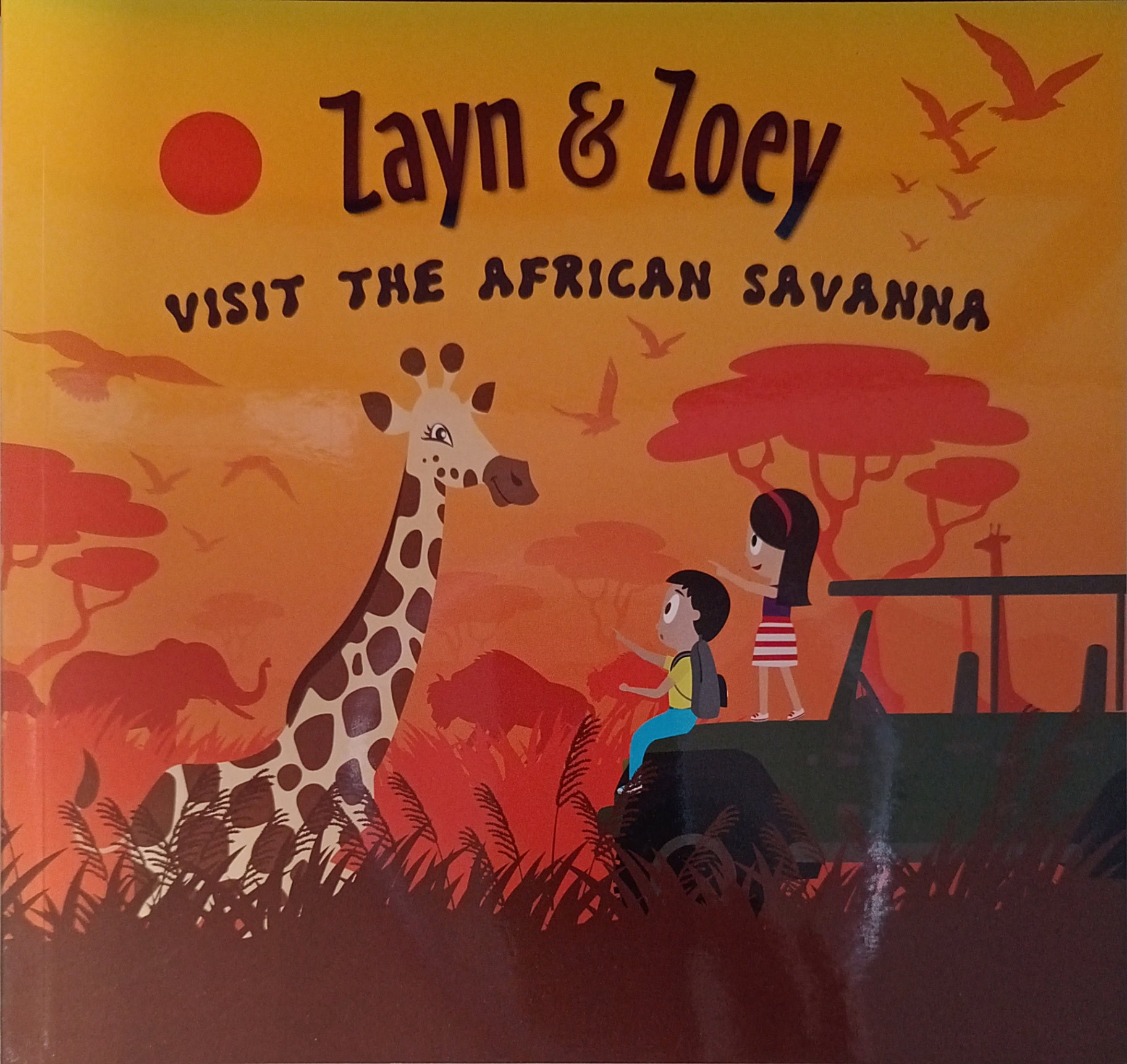 Zayn & Zoey Visit the African Savanna