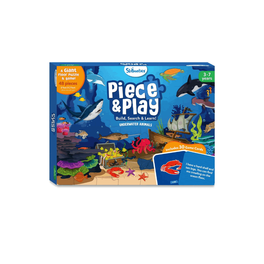 Underwater Animals Floor Puzzle.