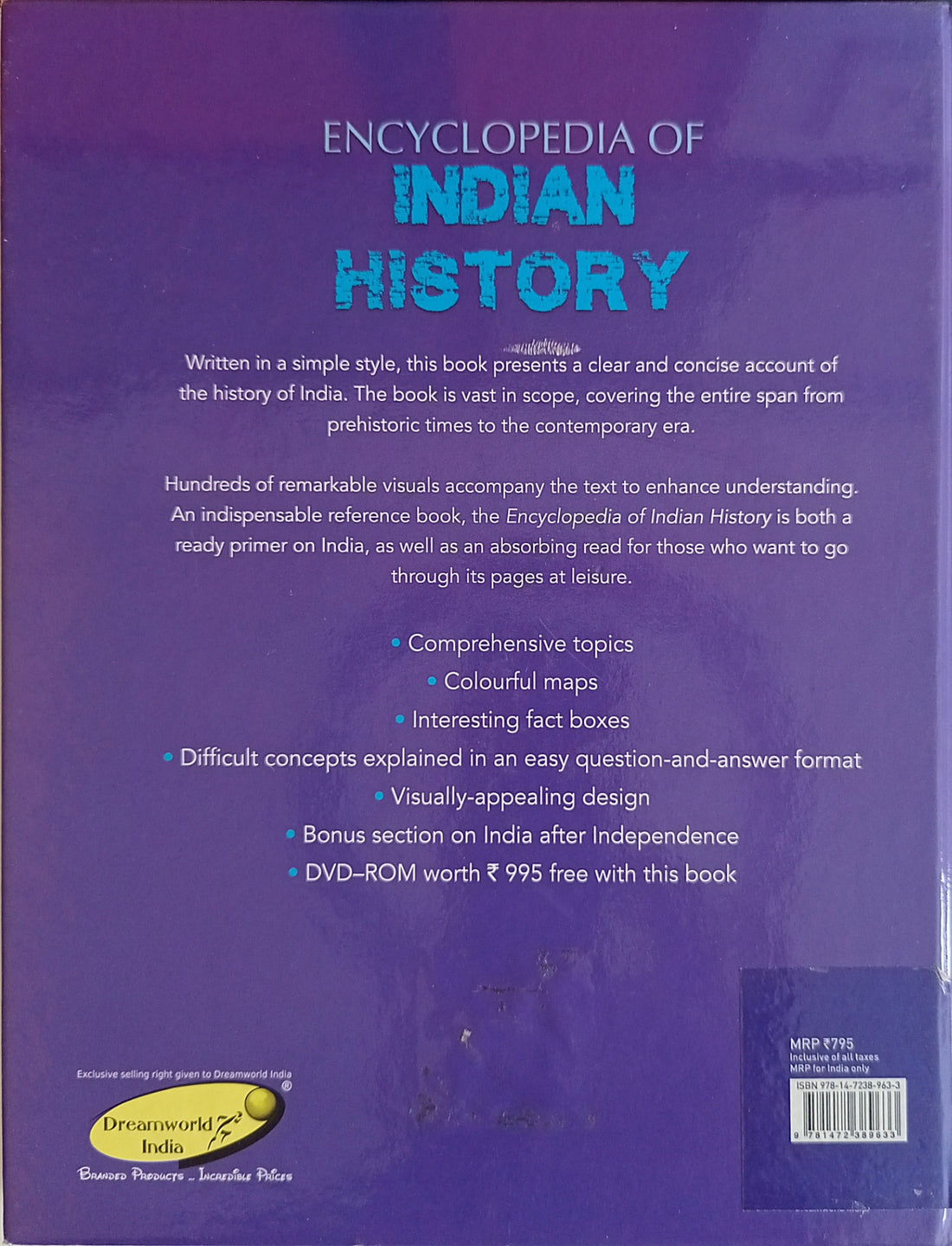 Encyclopedia of Indian History (From Early Times to the Present)