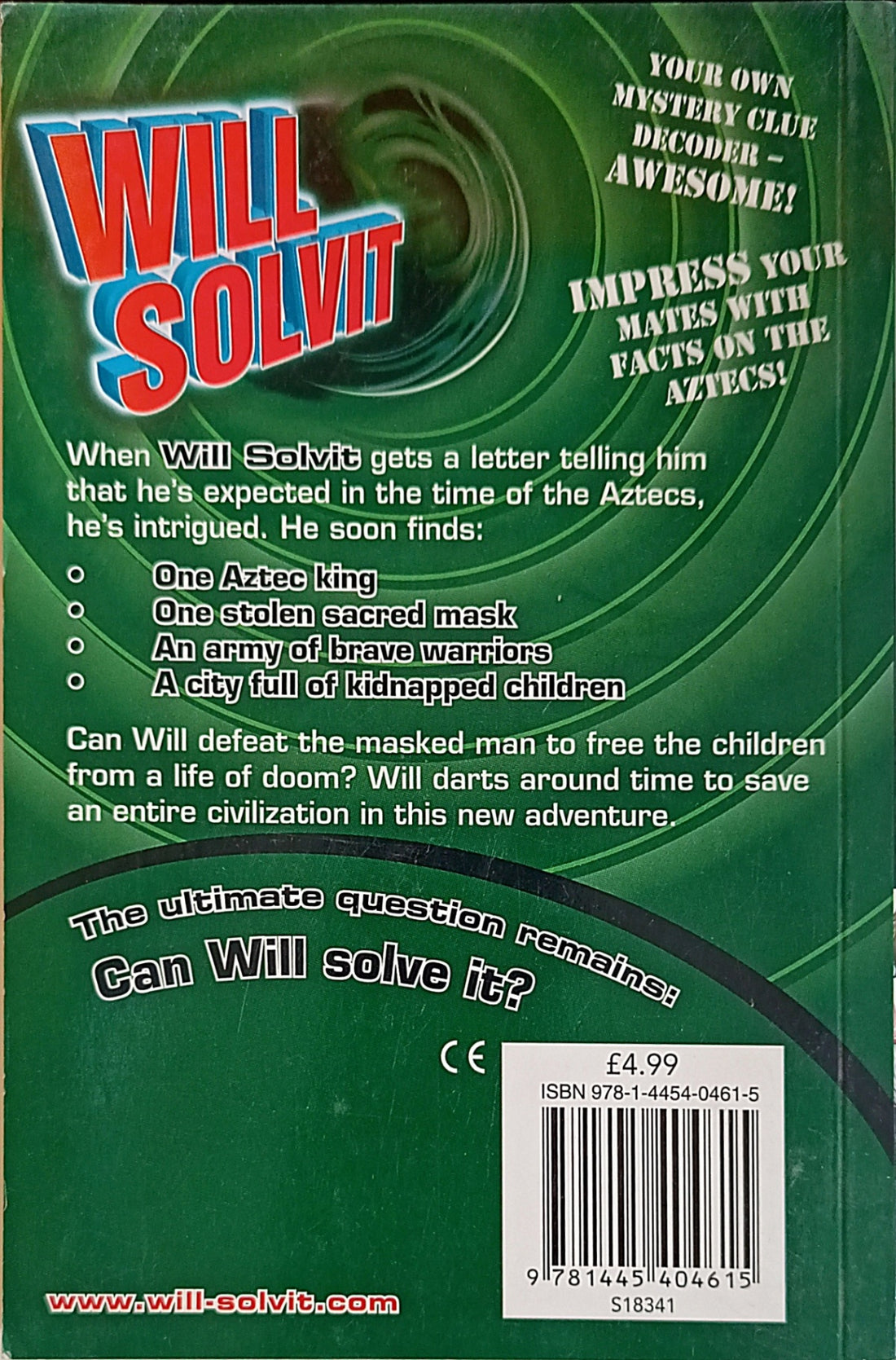 Will Solvit #7 Will Solvit and the Aztec Empire of Doom