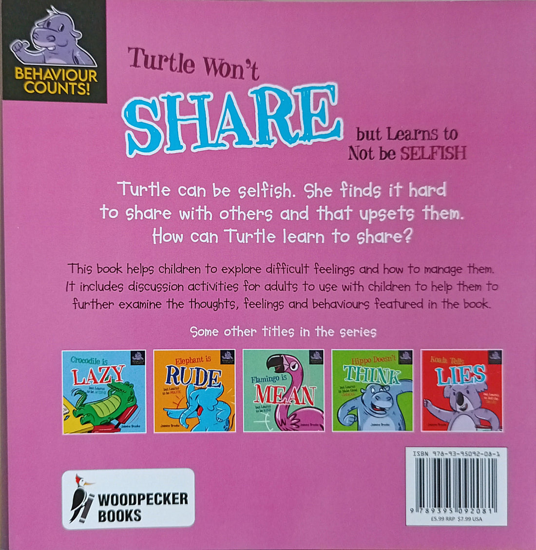 Behaviour Counts!: Turtle Won't Share But Learns to Not Be Selfish
