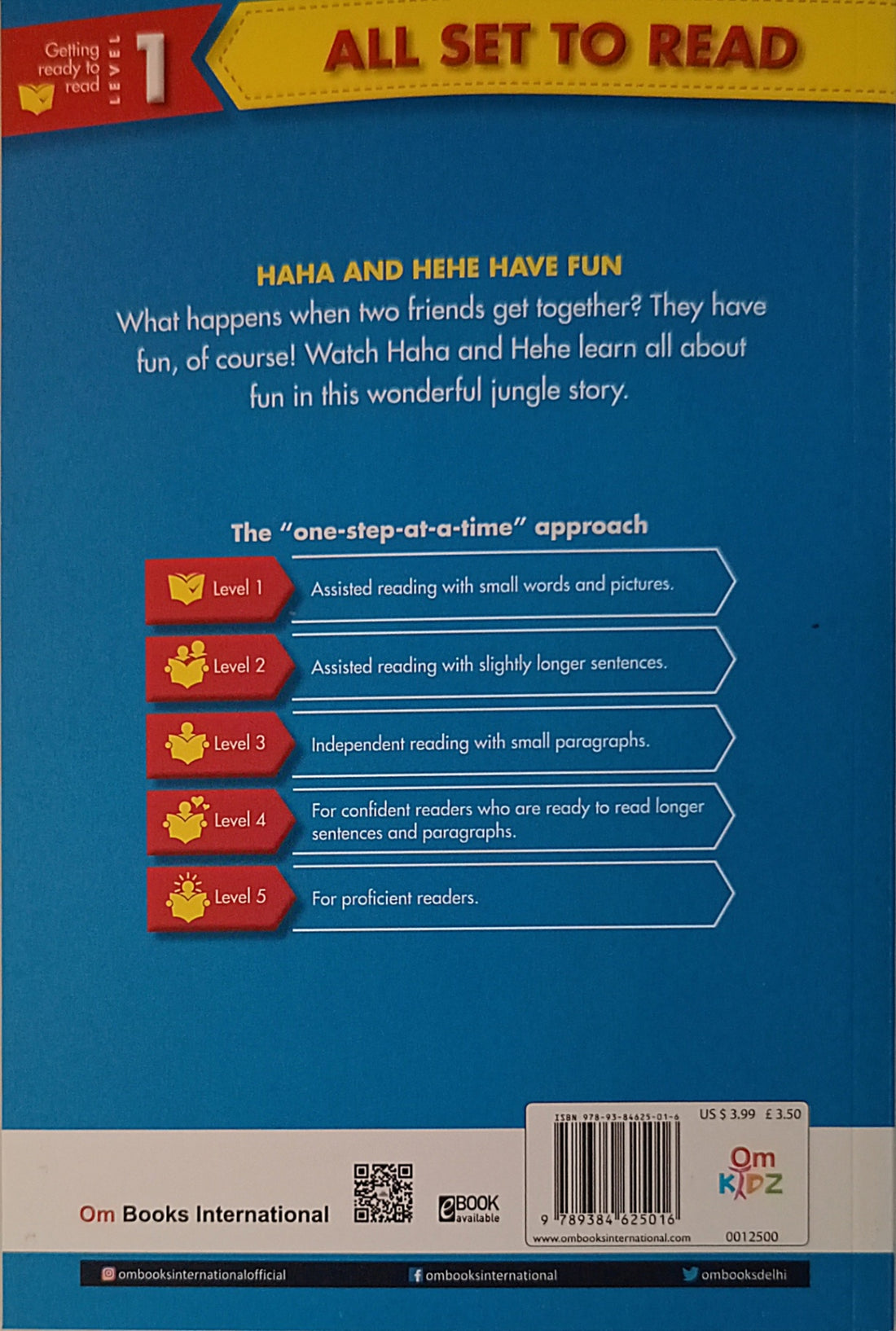 All Set to Read Level 1: Haha and Hehe have Fun