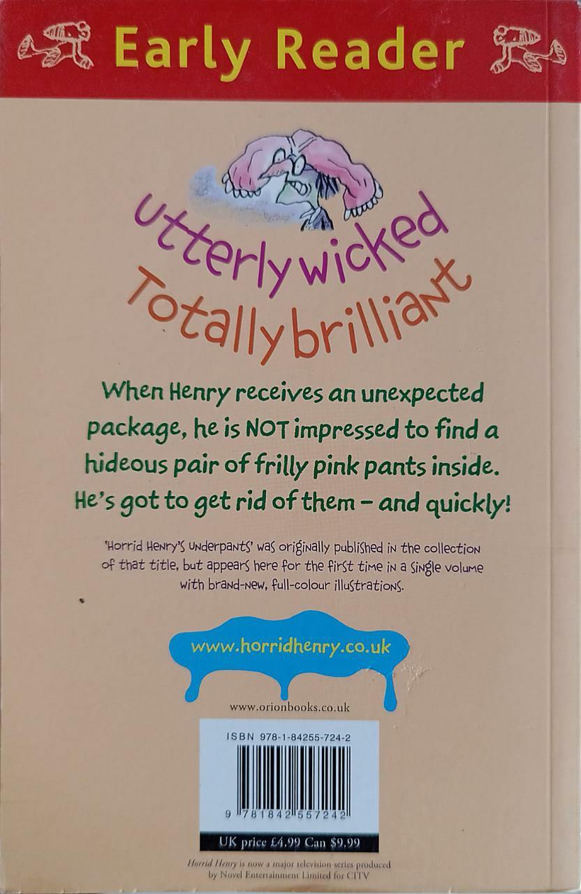 Horrid Henry Early Reader #4 Horrid Henry's Underpants