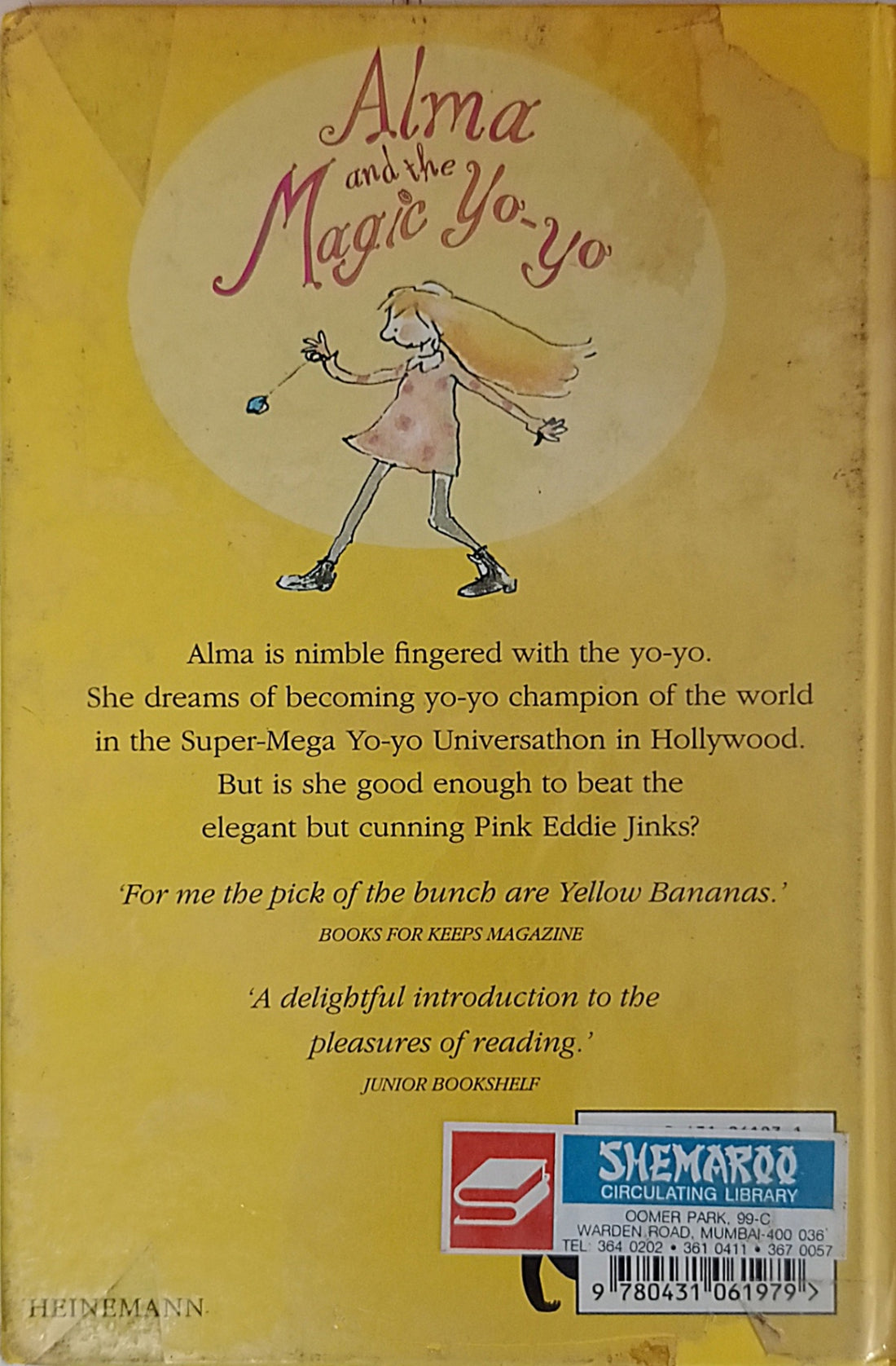Yellow Banana Books: Alma and the Magic Yo-Yo