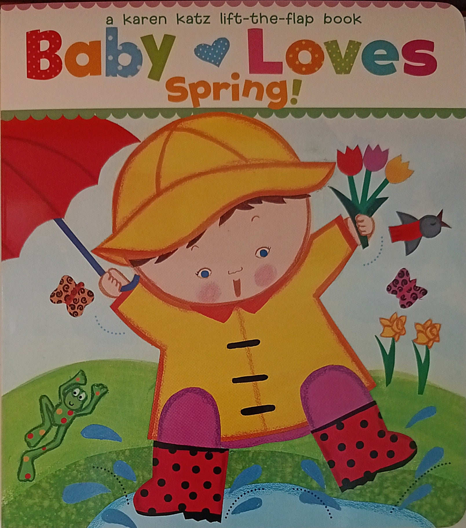 Lift the Flap Book Baby Loves Spring!