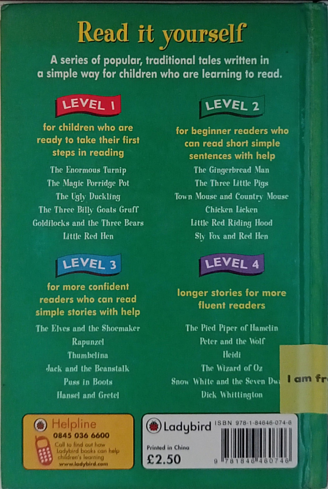 Read it Yourself with Ladybird Level 2: The Three Little Pigs