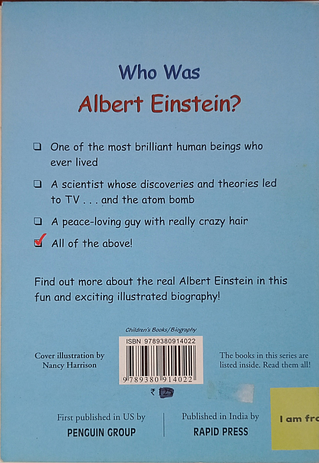 Who Was...? Series: Who was Albert Einstein?