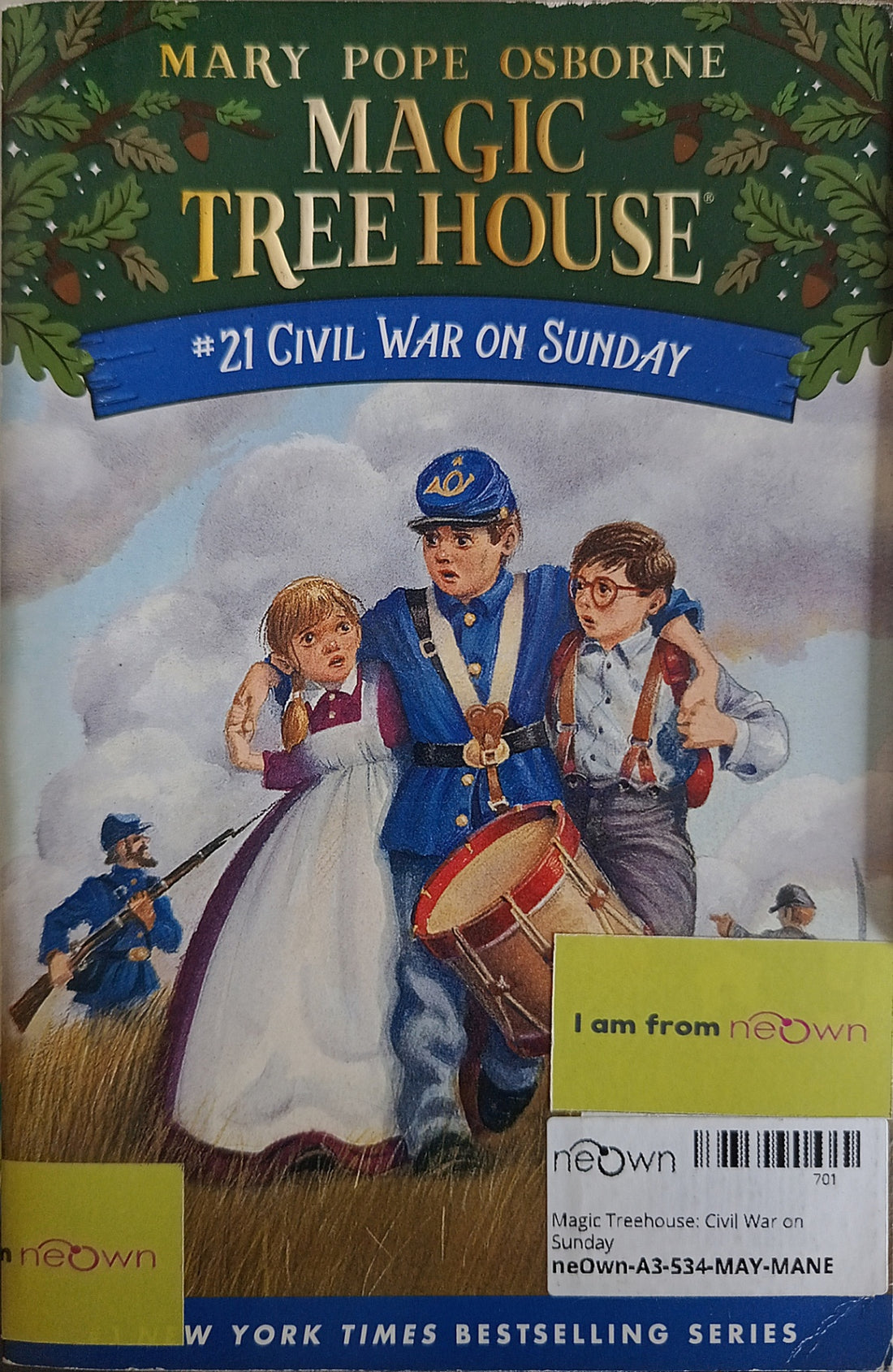 Magic Tree House #21 Civil War on Sunday