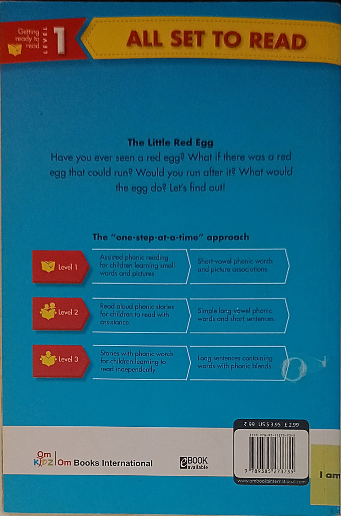 All Set to Read Level 1: The Little Red Egg (A Phonic Reader)