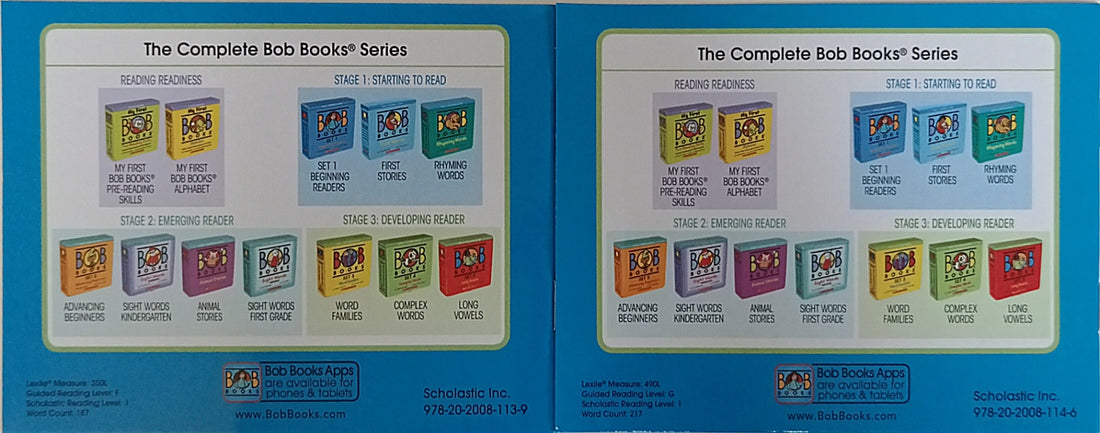Bob Books Complex Words (Blue) Vol.7,8