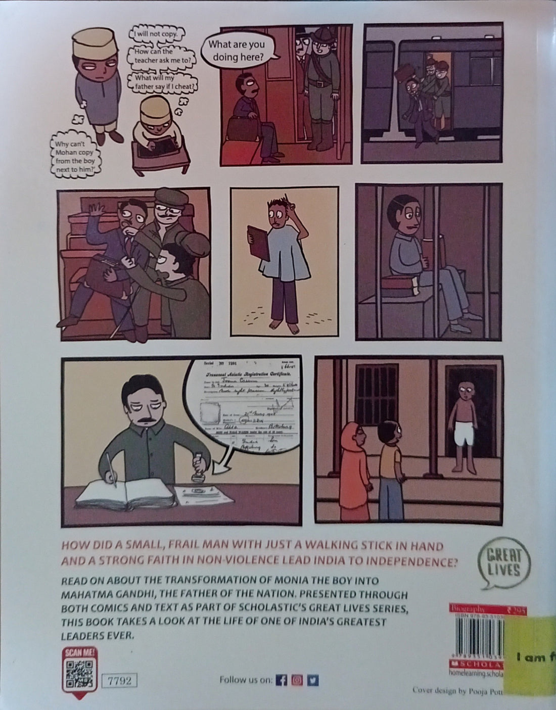 Scholastic Biographies Great Lives: Mohandas Karamchand Gandhi